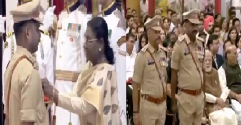 प्रदेश के दो थाना प्रभारियों को राष्ट्रपति ने शौर्य चक्र से किया सम्मानित, नक्सल विरोधी अभियानों में दिखाया अदम्य साहस प्रदेश के दो थाना प्रभारियों को राष्ट्रपति ने शौर्य चक्र से किया सम्मानित, नक्सल विरोधी अभियानों में दिखाया अदम्य साहस