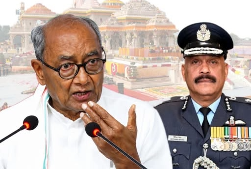 फाइटर प्लेन उड़ाने वाले मंदिर में क्या उड़ाएंगे’: राम मंदिर के नए CEO की नियुक्ति पर दिग्विजय सिंह का तंज फाइटर प्लेन उड़ाने वाले मंदिर में क्या उड़ाएंगे’: राम मंदिर के नए CEO की नियुक्ति पर दिग्विजय सिंह का तंज