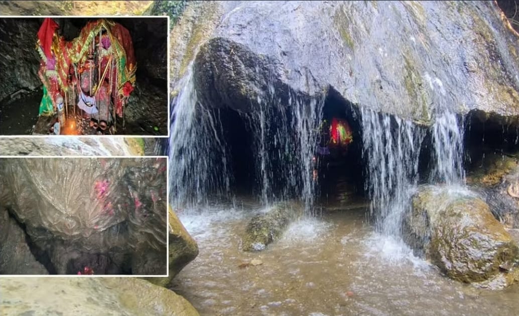 बुरहानपुर के सतपुड़ा के जंगलों में छिपा रहस्मयी मां वैष्णो देवी का धाम!: शेषनाग के फन जैसी गुफा से गिरता है झरना, देड़तलाई से 25 किलोमीटर का दुर्गम सफर, नवरात्र में उमड़ते हैं श्रद्धालु बुरहानपुर के सतपुड़ा के जंगलों में छिपा रहस्मयी मां वैष्णो देवी का धाम!: शेषनाग के फन जैसी गुफा से गिरता है झरना, देड़तलाई से 25 किलोमीटर का दुर्गम सफर, नवरात्र में उमड़ते हैं श्रद्धालु